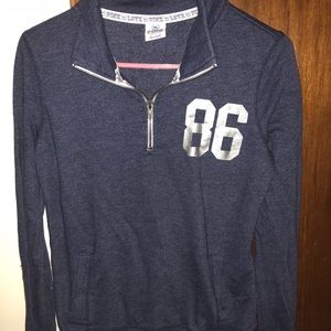 SMALL Victoria’s Secret Half-zip long sleeve
